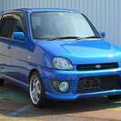  スバル プレオ 660 RSリミテッドII　ローダウン/マフラー/STI （ブルー） ハッチバック　軽自動車の画像