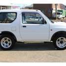  スズキ ジムニー 660 XA 4WD　ターボ　アルミホイール　CDデッキ （ホワイト） クロカン・ＳＵＶ　軽自動車の画像