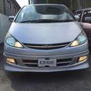  トヨタ エスティマ 2.4 L アエラス　8人 SDナビ フルセグTV DVD再生 （シルバー） ミニバンの画像