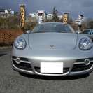  ポルシェ ケイマン ティプトロニック　レザーパッケージ　HDDナビ　認定中古物件 （シルバー） クーペの画像