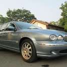  ジャガー Xタイプエステート 2.0 V6 SE　車検新規2年 （ブルー） ステーションワゴンの画像