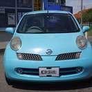  日産 マーチ 1.4 14e-four 4WD　インテリジェントキー （ブルー） ハッチバックの画像