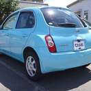  日産 マーチ 1.4 14e-four 4WD　インテリジェントキー （ブルー） ハッチバックの画像