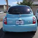  日産 マーチ 1.4 14e-four 4WD　インテリジェントキー （ブルー） ハッチバックの画像