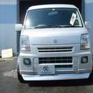  スズキ エブリイ 660 ジョイン ターボ ハイルーフ 4WD　チンスポ・OF （シルバー） ハッチバック　軽自動車の画像