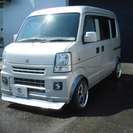 スズキ エブリイ 660 ジョイン ターボ ハイルーフ 4WD　チンスポ・OF （シルバー） ハッチバック　軽自動車の画像