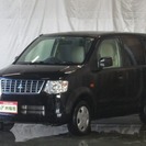  三菱 eKワゴン 660 MX 4WD　メモリーナビ ワンセグ 社外アルミ付 （アメジストブラックパール） ハッチバック　軽自動車の画像