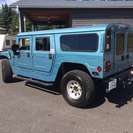  ハマー H1 ベース　 （ブルー） クロカン・ＳＵＶの画像
