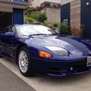  三菱 GTO 3.0 4WD　社外マフラー　純正17アルミ　Rスポイラー （ブルーダークブルー） クーペの画像