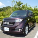  トヨタ bB 1.3 S Xバージョン　地デジ対応ナビ付 （パープル） ハッチバックの画像