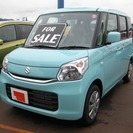  スズキ スペーシア 660 G 4WD　Sエネチャージ搭載 （フレンチミントグリーン） ハッチバック　軽自動車の画像