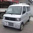  三菱 ミニキャブバン 660 CD 4WD　 （シルバー） ハッチバック　軽自動車の画像