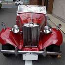  ＭＧ MG -TD　 （ワインレッド） オープンの画像