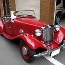  ＭＧ MG -TD　 （ワインレッド） オープンの画像