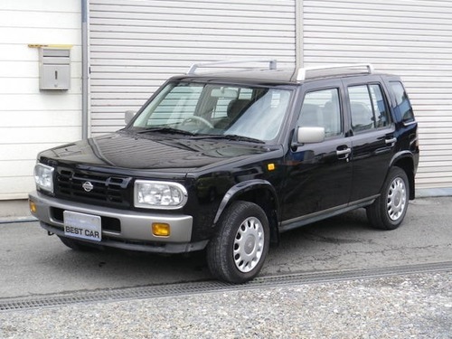 日産 ラシーン 1.5 タイプF 4WD背面タイヤレス （ブラック） クロカン
