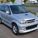  トヨタ キャミ 1.3 Qターボエアロバージョン 4WD　 （シルバー） クロカン・ＳＵＶの画像