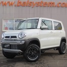  スズキ ハスラー 660 Gターボ 4WD　4インチリフトアップ （パールホワイト） クロカン・ＳＵＶ　軽自動車の画像