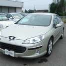  プジョー 407 エグゼクティブ 3.0　禁煙車　ETC　本革 （ゴールド） セダンの画像