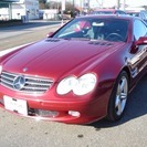  メルセデス・ベンツ SLクラス SL500　本革シート　ガラス...