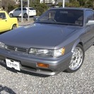  日産 レパード 2.0 XS　ターボ　DVDナビ ETC付き （グレーシルバー） クーペの画像
