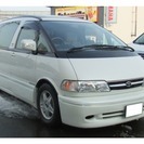  トヨタ エスティマ 2.4 V ツインムーンルーフ 4WD　実走! （ホワイトパール） ミニバンの画像