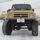  スズキ ジムニーシエラ 1.3 4WD　6.5トランスファー リーフ逆付 （ベージュ） クロカン・ＳＵＶの画像
