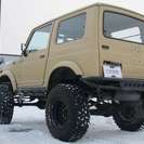  スズキ ジムニーシエラ 1.3 4WD　6.5トランスファー リーフ逆付 （ベージュ） クロカン・ＳＵＶの画像