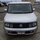  日産 キューブ 1.4 SX 70th　キーレス・ナビ （シルバー） ハッチバックの画像