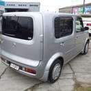  日産 キューブ 1.4 SX 70th　キーレス・ナビ （シルバー） ハッチバックの画像
