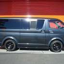 トヨタ ハイエースバン 2.5 スーパーGL ロング ディーゼルターボ 4WD　 （グレー） ミニバンの画像