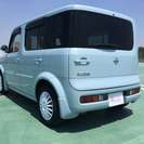  日産 キューブ 1.4 SX 70th　ETCベンチシートナビ （ライトブルー） ハッチバックの画像