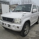  三菱 パジェロミニ 660 X 4WD　 （パール） クロカン...