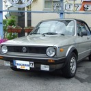  フォルクスワーゲン ゴルフカブリオ レ　 （ゴールド） オープンの画像