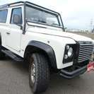  ランドローバー ディフェンダー 90 4WD　 （ホワイト） クロカン・ＳＵＶの画像