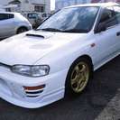  スバル インプレッサ 2.0 WRXタイプRA 4WD　車高調 （ホワイト） セダンの画像