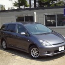  トヨタ ウィッシュ 1.8 X Sパッケージ 4WD　純正エアロ （グレー） ミニバンの画像