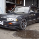  日産 クルー 2.0 LXサルーン　改RB20DET 機械式LSD 車高調 （ガンメタリック） セダンの画像