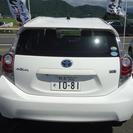  トヨタ アクア 1.5 L　ナビ　キーレス　ABS （ホワイト） ハッチバックの画像