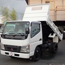  三菱 キャンター 4.2 強化ダンプ 高床 SA ディーゼル　...