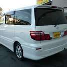  トヨタ アルファード 3.0 G MSリミテッド　純正SDナビ　Bカメラ （パールホワイト） ミニバンの画像