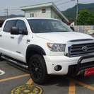  米国トヨタ タンドラ クルーマックス リミテッド 5.7 V8 4WD　 （ホワイト） ピックアップトラックの画像