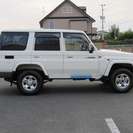  トヨタ ランドクルーザー70 4.0 4WD　ナビTV Rカメラ （ホワイト） クロカン・ＳＵＶの画像