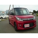  スズキ スペーシア 660 カスタム XS リミテッド　 （ワインレッド/ブラック） ハッチバック　軽自動車の画像