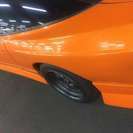  日産 180SX 2.0 ターボ　後期　旧車チック30フェイス （オレンジブラックツートン） クーペの画像