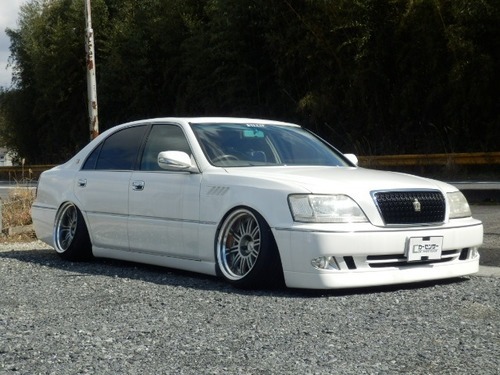トヨタ クラウンマジェスタ 3.0 Aタイプ鬼車高短ナビSR （パール