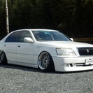  トヨタ クラウンマジェスタ 3.0 Aタイプ　鬼車高短　ナビ　SR （パールホワイト） セダンの画像