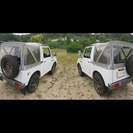  スズキ ジムニー 660 フルメタルドア CC 4WD　 （ホワイト） クロカン・ＳＵＶ　軽自動車の画像