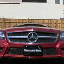  メルセデス・ベンツ CLSクラス CLS350 ブルーエフィシェンシー AMGスポーツパッケージ　右H キーレスゴー 禁煙 黒革 HDDナビ地デジ （チューライトレッド） セダンの画像