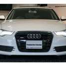  アウディ A6アバント 2.8 FSI クワトロ 4WD　メーカーOP・パノラマSR&LEDライト 黒革 （グレイシアホワイトメタリック） ステーションワゴンの画像