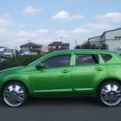  日産 デュアリス 2.0 20G FOUR 4WD　DUBスピナー22AW 内装張替 （キャンディグリーン） クロカン・ＳＵＶの画像